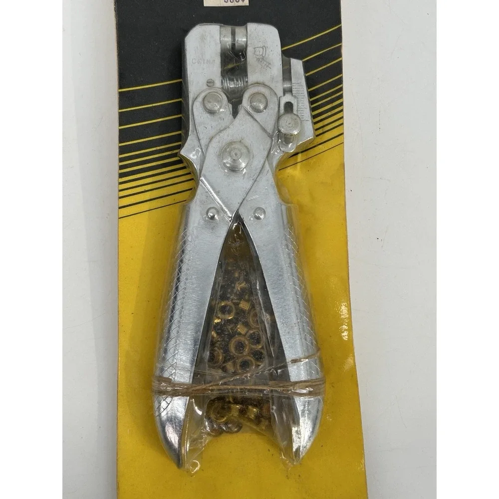 Enkay Deluxe Eyelet Punch Plier W/ Brass Refills